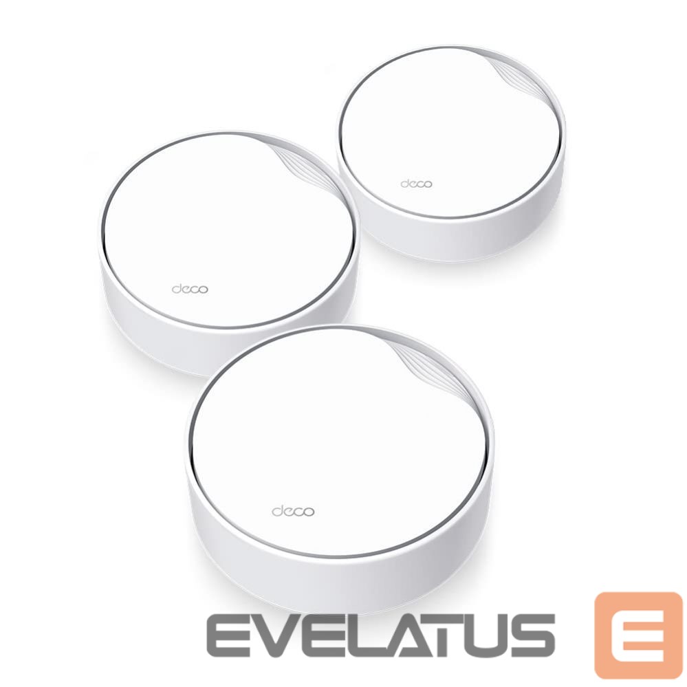 Rūteris TP-Link WRL MESH ROUTER 3000MBPS/DECO X50-POE(3-PACK)