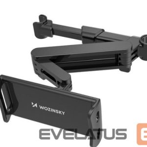 Turētāji un statīvi Wozinsky  adjustable tablet or phone headrest holder Black