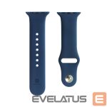 Siksniņa Evelatus  Evelatus Apple Watch 38/40/41mm Silicone Loop Watch Straps (132mm M/L) Blue