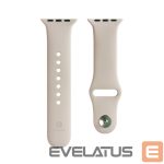 Siksniņa Evelatus  Apple Watch 42/44/45mm Silicone Loop Watch Straps (140mm M/L) Pink Sand