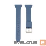 Siksniņa Connect  20mm T-buckle Silicone Loop Watch Strap (130mm M/L) Blue