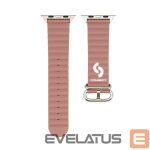 Siksniņa Connect  Watch 38/40/41mm Marine leather Watch Strap Smoky Purple