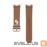 Siksniņa Connect  Watch 42/44/45mm Marine leather Watch Strap Brown
