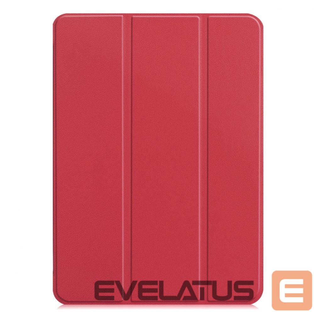 Maciņš grāmata iLike iPad Mini 5 7.9 Tri-Fold Eco-Leather Stand Case Coral Pink