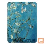Maciņš grāmata iLike  Galaxy Tab S8 Plus 12.4 Tri-Fold Eco-Leather Stand Case Sakura 