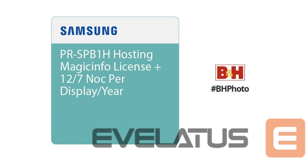 Cita prece Samsung SAMSUNG MagicINFO Hosting + NOC 12x7