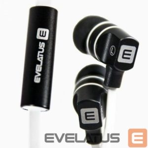 Vadu austiņas Evelatus  Hands Free EEP01 with mic Black