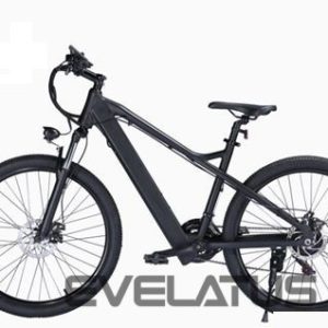 Elektriskie velosipēdi iLike - Electric bike BK7, 48V, 7.5AH, 26 collas, 350W, 25Km/h, IP54 Black