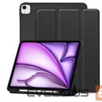 Maciņš grāmata iLike  Tech-Protect SC Pen case for iPad Air 13 Black