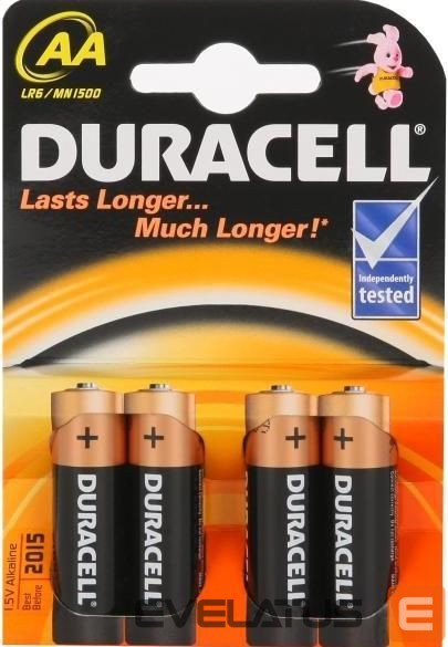 Cita datorprece Duracell AA/LR6, Alkaline Basic MN1500, 4 pc(s)