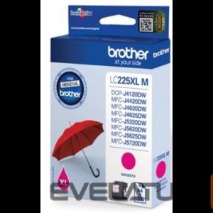 Aksesuāri un izejmateriāli Brother  LC-225XLM Ink Cartridge, Magenta 