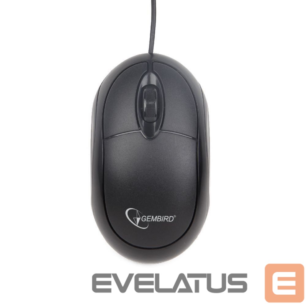 Datora pele Gembird MUS-U-01 Wired, Optical USB mouse, Black