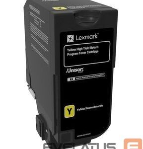 Aksesuāri un izejmateriāli LEXMARK  Genuine High Capacity Yellow Return Programme 84C2HY0 Toner Cartridge 