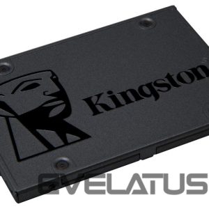 Cietais disks SSD Kingston  A400  480 GB, SSD form factor 2.5", SSD interface SATA, Write speed 450 MB/s, Read speed 500 MB/s 