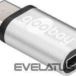 Rūteris Goobay  USB-C to USB 2.0 Micro-B adapter 56636 USB Type-C, USB 2.0 Micro female (Type B), Grey 