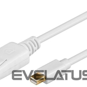 Monitoru piederums Goobay  52859 Mini DisplayPort adapter cable 1.2, gold-plated, 2m 