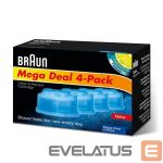 Aksesuāri un filtri Braun  Refills 4 Pack  Clean and Renew CCR4 3+1 