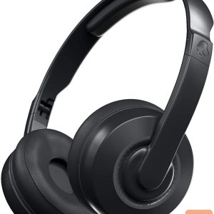 Bezvadu austiņas Skullcandy  Wireless Headphones Cassette Wireless/Wired, On-Ear, Microphone, 3.5 mm, Bluetooth, Black 