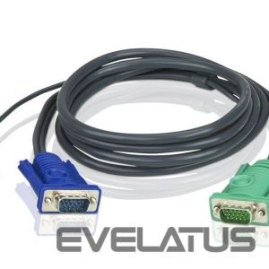 Serveru  - Citi piederumi Aten  2L-5202U 1.8M USB KVM Cable with 3 in 1 SPHD 