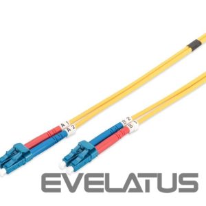Kabelis Digitus  FO Patch Cord, Duplex, LC to LC SM OS2 09/125 µ, 1 m 