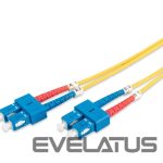 Kabelis Digitus  FO Patch Cord, Duplex, SC to LC SM OS2 09/125 µ, 2 m 