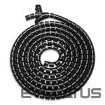 Parveidotājs Digitus  Cable Sleeve DA-90508 5 m, Black 