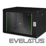 Citas preces Digitus  Wall Mounting Cabinet DN-19 07-U-SW Black 