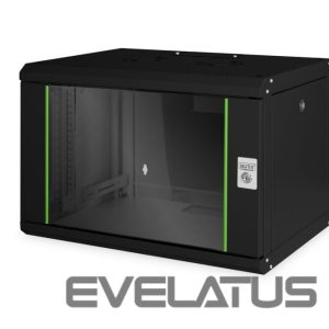 Citas preces Digitus  Wall Mounting Cabinet DN-19 07-U-SW Black 
