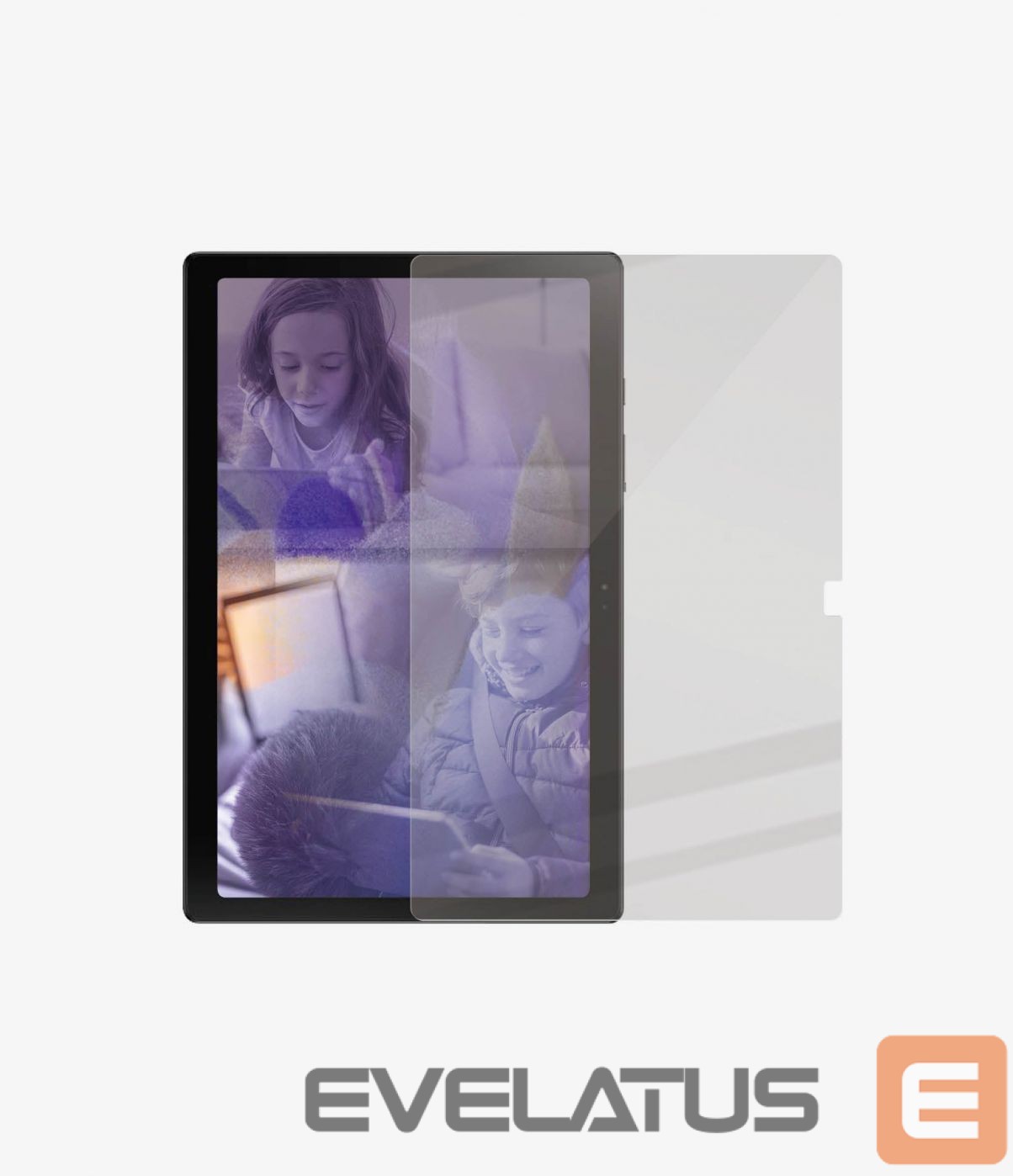 Aizsargstikls PanzerGlass Samsung, Galaxy Tab A8, Clear, Screen Protector, Case friendly, Full frame coverage, Rounded edges