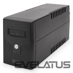 Serveri Digitus  Line-Interactive UPS DN-170063, 600VA, 360W, 1x 12V/7Ah battery, 2x CEE 7/7 outlet, 2x RJ-11, 1x USB 2.0 type B, LED, Simulated Sine Wave, 298x101x142mm, 4.35kg 