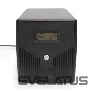 Serveri Digitus  Line-Interactive UPS DN-170074, 1000VA, 600W, 2x 12V/7Ah battery, 4x CEE 7/7 outlet, 2x RJ45, 1x USB 2.0 type B, 1x RS232, LCD, Simulated Sine Wave, 338x150x162mm, 7.8kg 