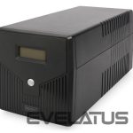 Serveri Digitus  Line-Interactive UPS DN-170076, 2000VA/1200W 12V/9Ah x2 battery, 4x CEE 7/7, USB, RS232, RJ45,LCD, Simulated sine wave, 198 x 158 x 380 mm, Weight: 10.5 kg 