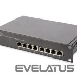 Serveru  - Citi piederumi Digitus  8-port Gigabit Ethernet Switch  DN-80114 10/100/1000 Mbps (RJ-45), Unmanaged, Rackmountable, Power supply type Internal, Ethernet LAN (RJ-45) ports 8 