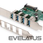 Parveidotājs Digitus  USB 3.0, 4 Port, PCI Express Add-On card 4 Ports A/F External, VL805 chipset DS-30221-1 