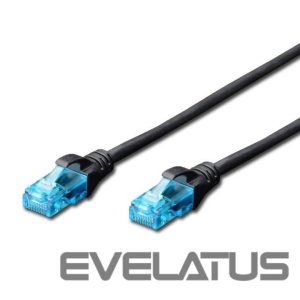 Parveidotājs Digitus  CAT 5e U-UTP patch cord, PVC AWG 26/7, 0.5m 