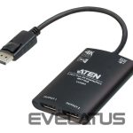 Serveru  - Citi piederumi Aten  DisplayPort to 2 DisplayPort VS92DP-AT Black 
