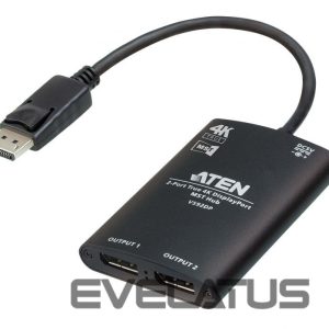 Serveru  - Citi piederumi Aten  DisplayPort to 2 DisplayPort VS92DP-AT Black 
