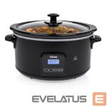 Cita mazā sadzīves tehnika Tristar  Digital Slowcooker VS-3920	 210 W, Stainless steel, 4.5 L, Number of programs 4, Black 
