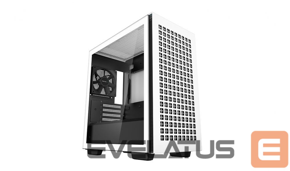 Datoru korpusi Deepcool CH370 White, Micro ATX, Power supply included No