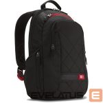 Portatīvo datoru soma Case Logic  DLBP114K Fits up to size 14.1 ", Black, Backpack, 