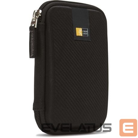 Mugursomas Case Logic Portable Hard Drive Case Black, Molded EVA Foam
