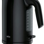 Tējkanna Braun  Kettle WK3100BK PurEase Standard, 2200 W, 1.7 L, Plastic, 360° rotational base, Black 