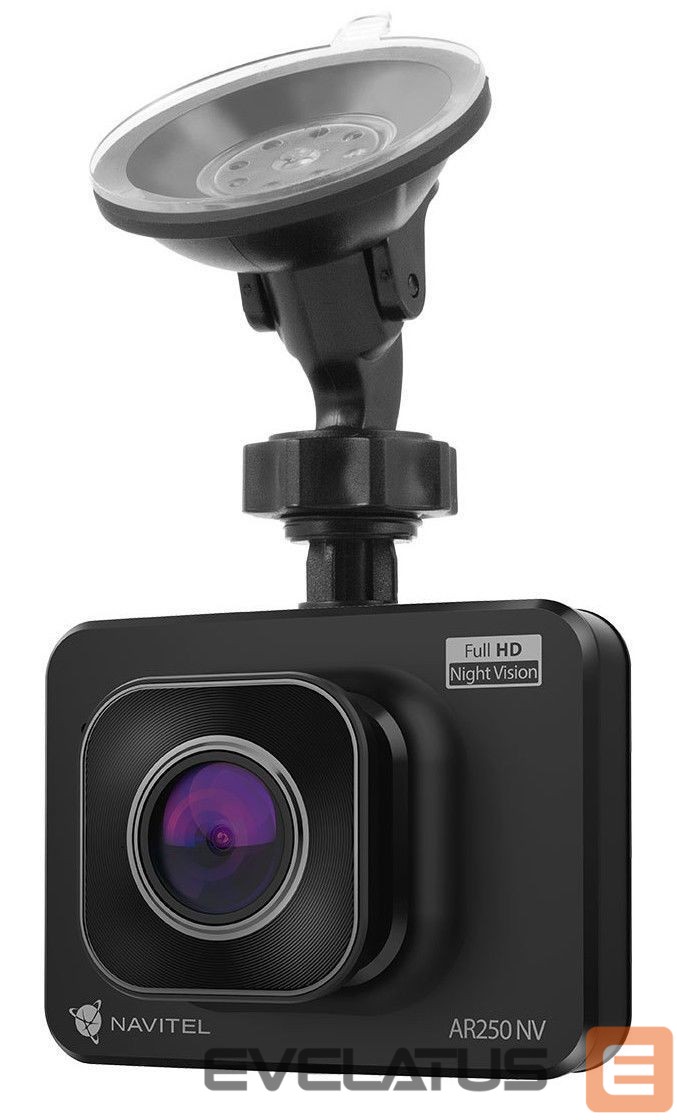 Videoreģistrators Navitel AR250 NV Audio recorder, Movement detection technology, Micro-USB