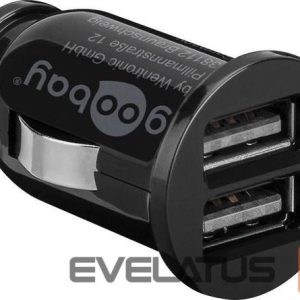 Rūteris Goobay  Dual USB car charger 58912 USB 2.0 port A, 3.1 A, 12 V 