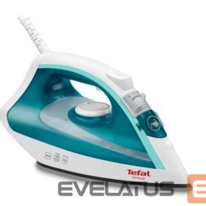 Glūdeklis TEFAL  Steam Iron FV1710 Steam Iron, 1800 W, Water tank capacity 200 ml, Continuous steam 24 g/min, Steam boost performance 80 g/min, White/Green 