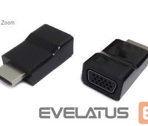 Parveidotājs Gembird  HDMI to VGA adapter, single port 