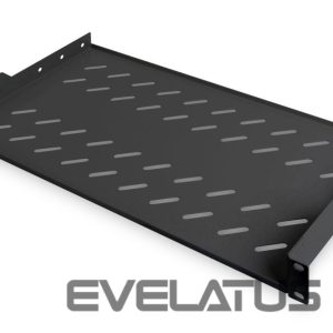 Citas preces Digitus  Fixed Shelf for Racks DN-19 TRAY-1-SW Black 