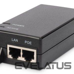 Serveru  - Citi piederumi Digitus  Gigabit Ethernet PoE Injector DN-95102-1 Ethernet LAN (RJ-45) ports 1xRJ-45 10/100/1000 Mbps Gigabit, 802.3af PoE 