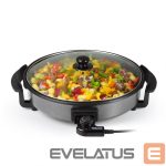 Galda grils Tristar  Multifunctional grill pan PZ-2964 Grill, Diameter 40 cm, 1500 W, Lid included, Fixed handle, Black 