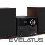 Interaktīvs risinājums Sharp  Hi-Fi Micro System XL-B517D(BR) 45 W, Wireless connection, Brown, AUX in, CD player, Bluetooth 